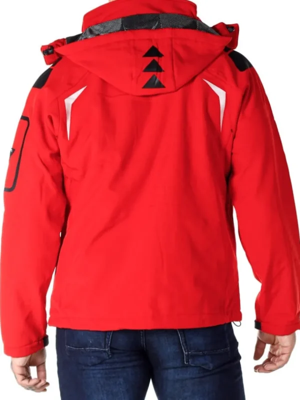 Glazer Softshelljacke - Rød^Geographical Norway Best