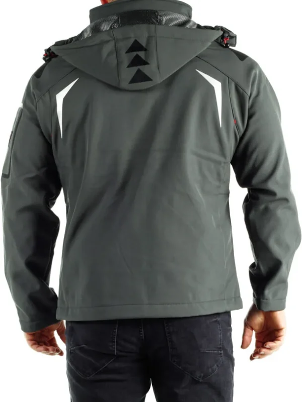 Glazer Softshelljakke - Mørkegrå^Geographical Norway Sale
