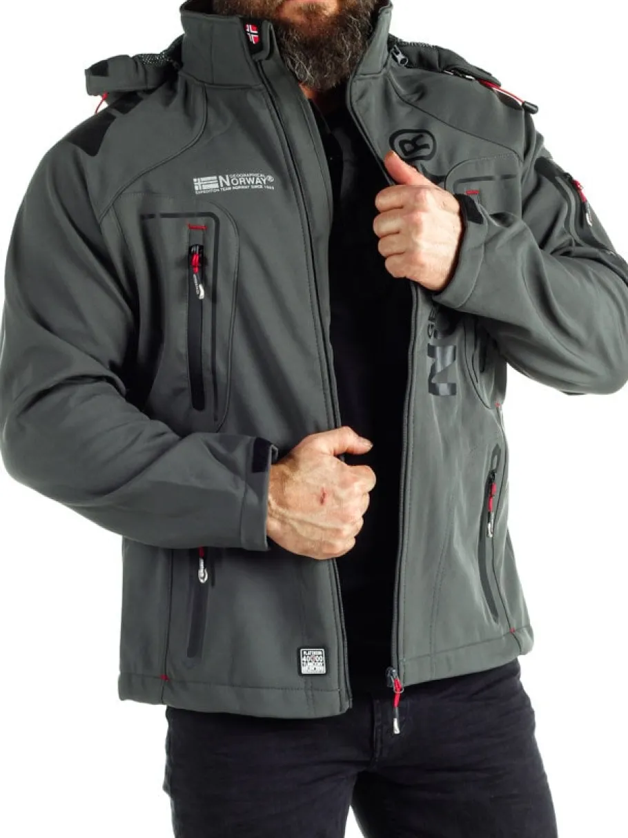 glazer_softshelljakke__mr_7.webp Glazer Softshelljakke - Mørkegrå^Geographical Norway Sale