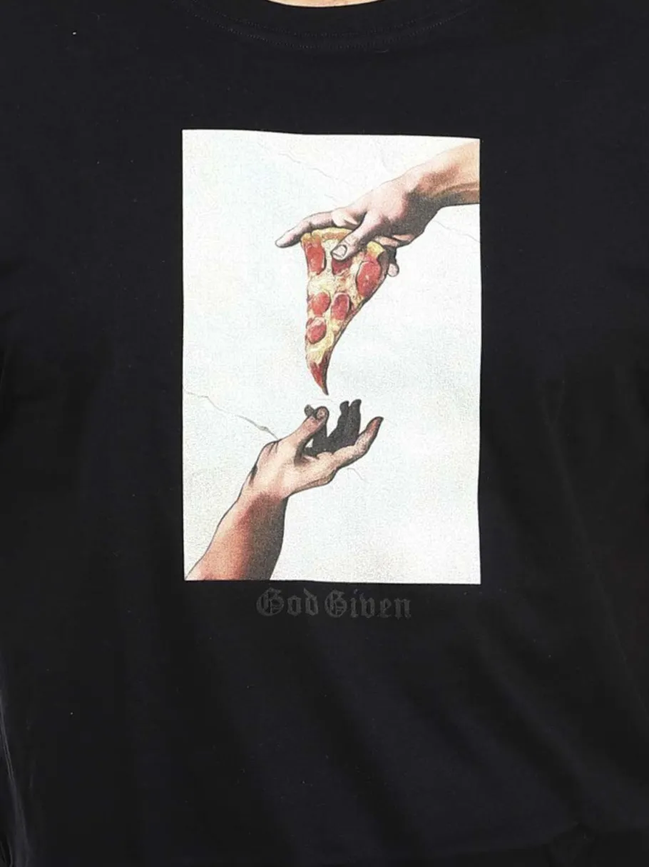 god_given_pizza_tshirt__s_1.webp God Given Pizza T-shirt - Sort^Urban Classics Discount