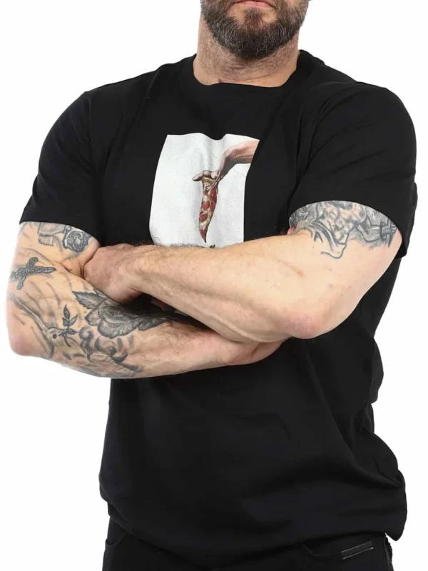 God Given Pizza T-shirt - Sort^Urban Classics Discount