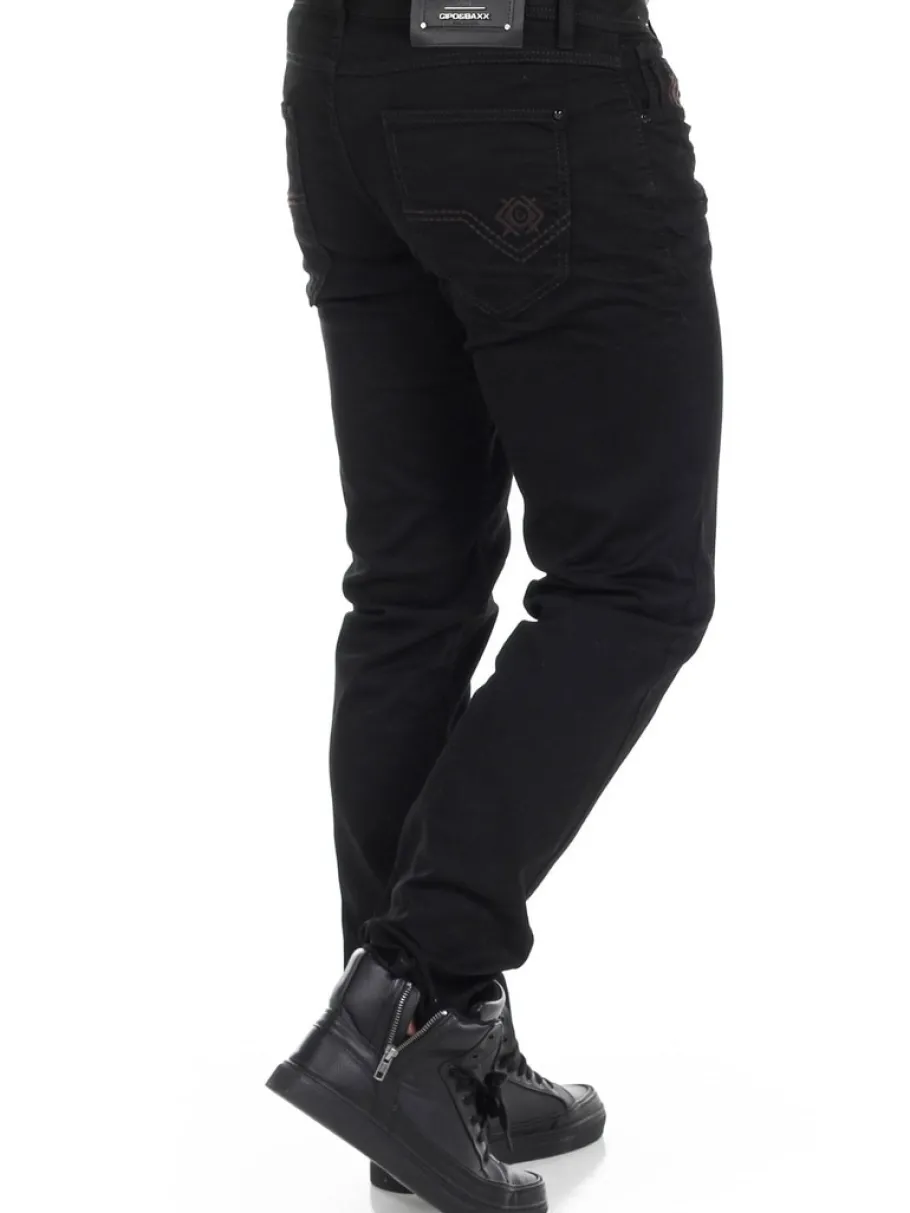 haleth__cipo__baxx_jeans__0.webp Haleth Jeans - Sort^Cipo & Baxx Hot