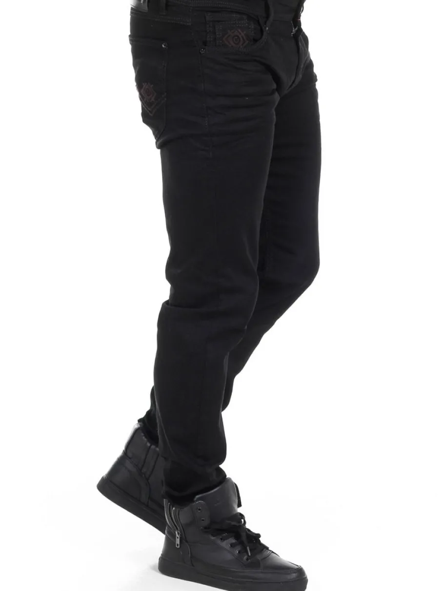 haleth__cipo__baxx_jeans__4.webp Haleth Jeans - Sort^Cipo & Baxx Hot
