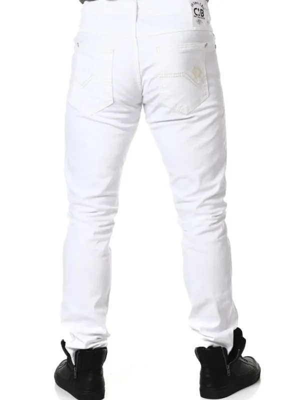 Haleth Jeans - Hvid^Cipo & Baxx Fashion