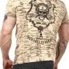 Heavy Noise T-shirt - Beige^Cipo & Baxx Fashion