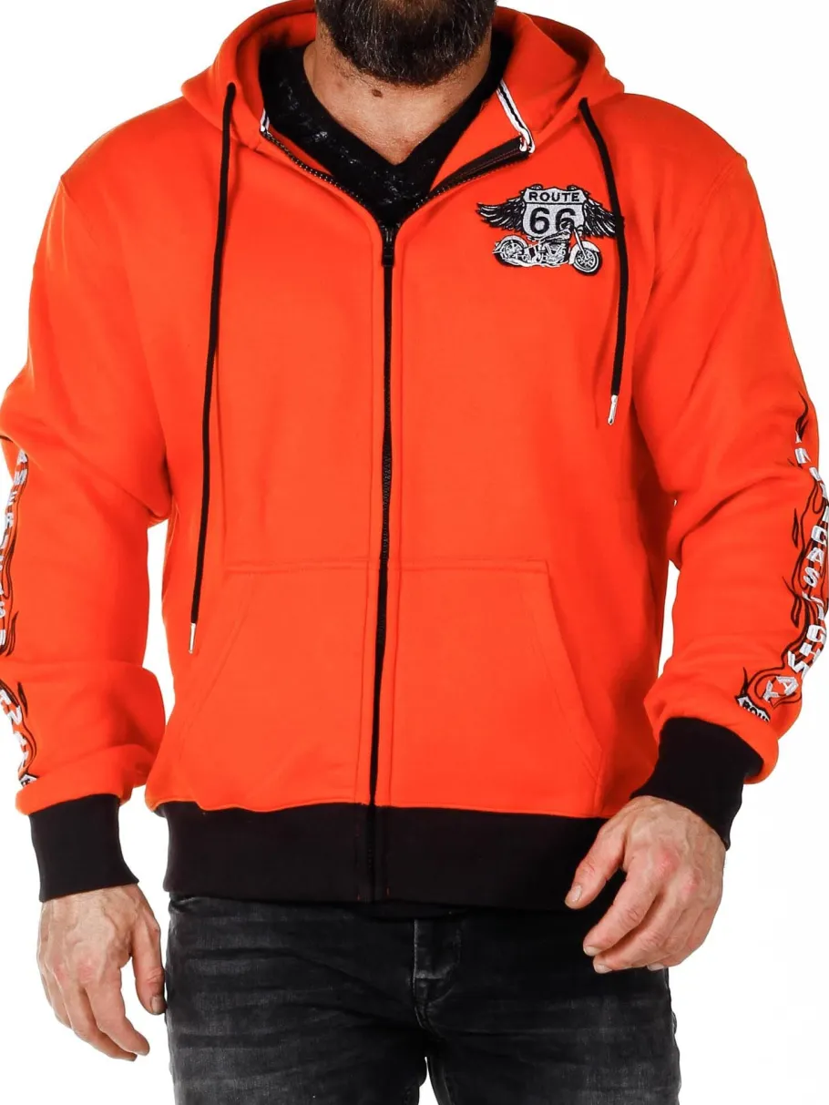highway_d_hoodie__orange_3.webp Highway D12 Hoodie - Orange^Dirty 12 Online