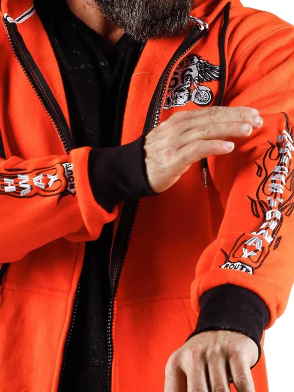 Highway D12 Hoodie - Orange^Dirty 12 Online