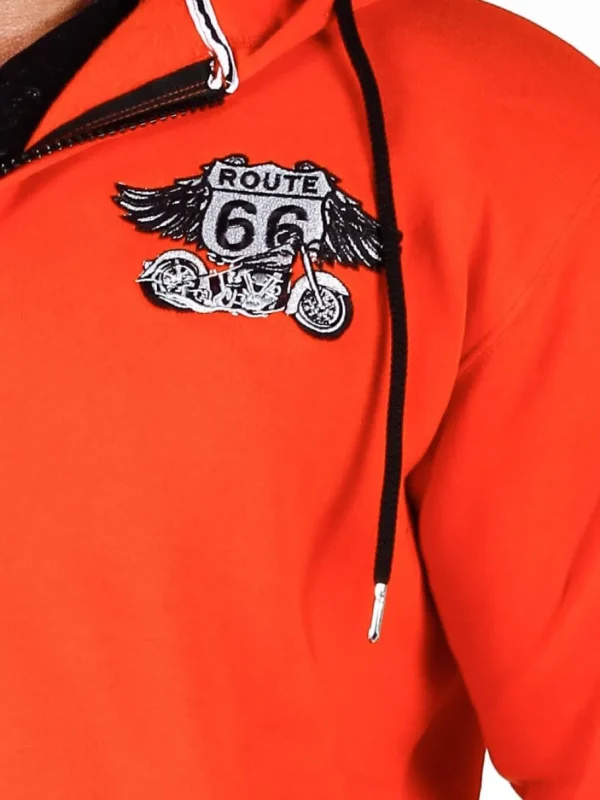 Highway D12 Hoodie - Orange^Dirty 12 Online