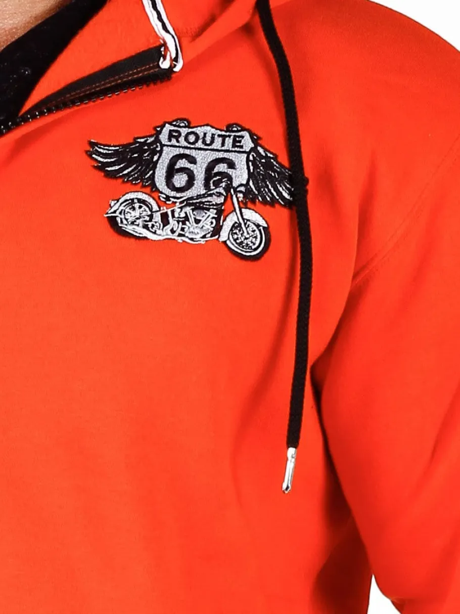 highway_d_hoodie__orange_5.webp Highway D12 Hoodie - Orange^Dirty 12 Online
