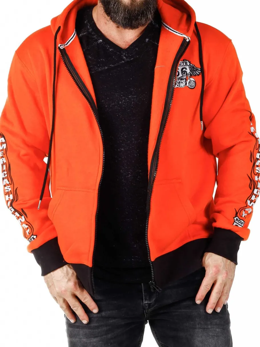 highway_d_hoodie__orange_6.webp Highway D12 Hoodie - Orange^Dirty 12 Online