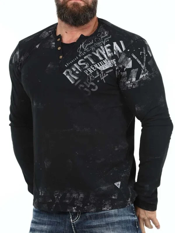 Hoist Longsleeve - Sort^Rusty Neal Online