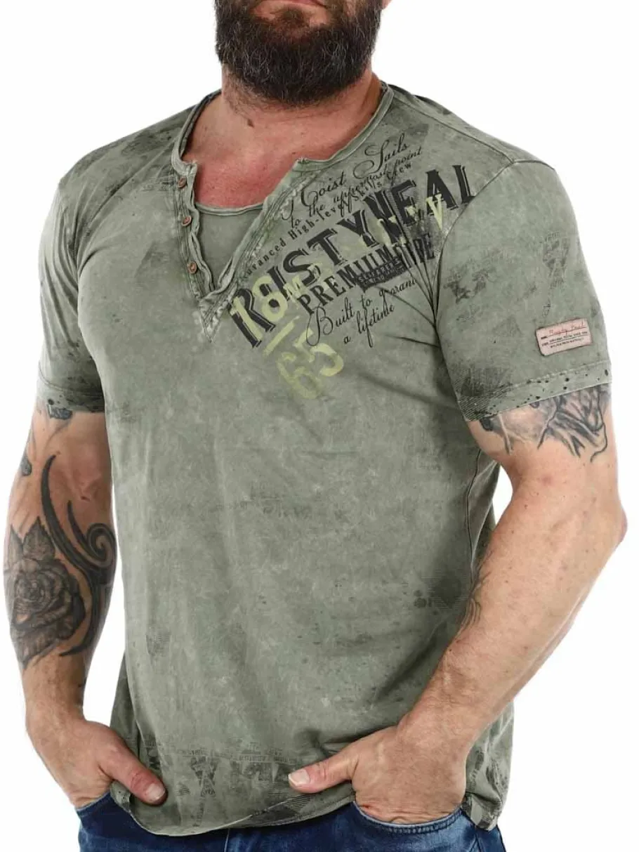 hoist_sails_tshirt__grn_0.webp Hoist Sails T-shirt - Grøn^Rusty Neal New