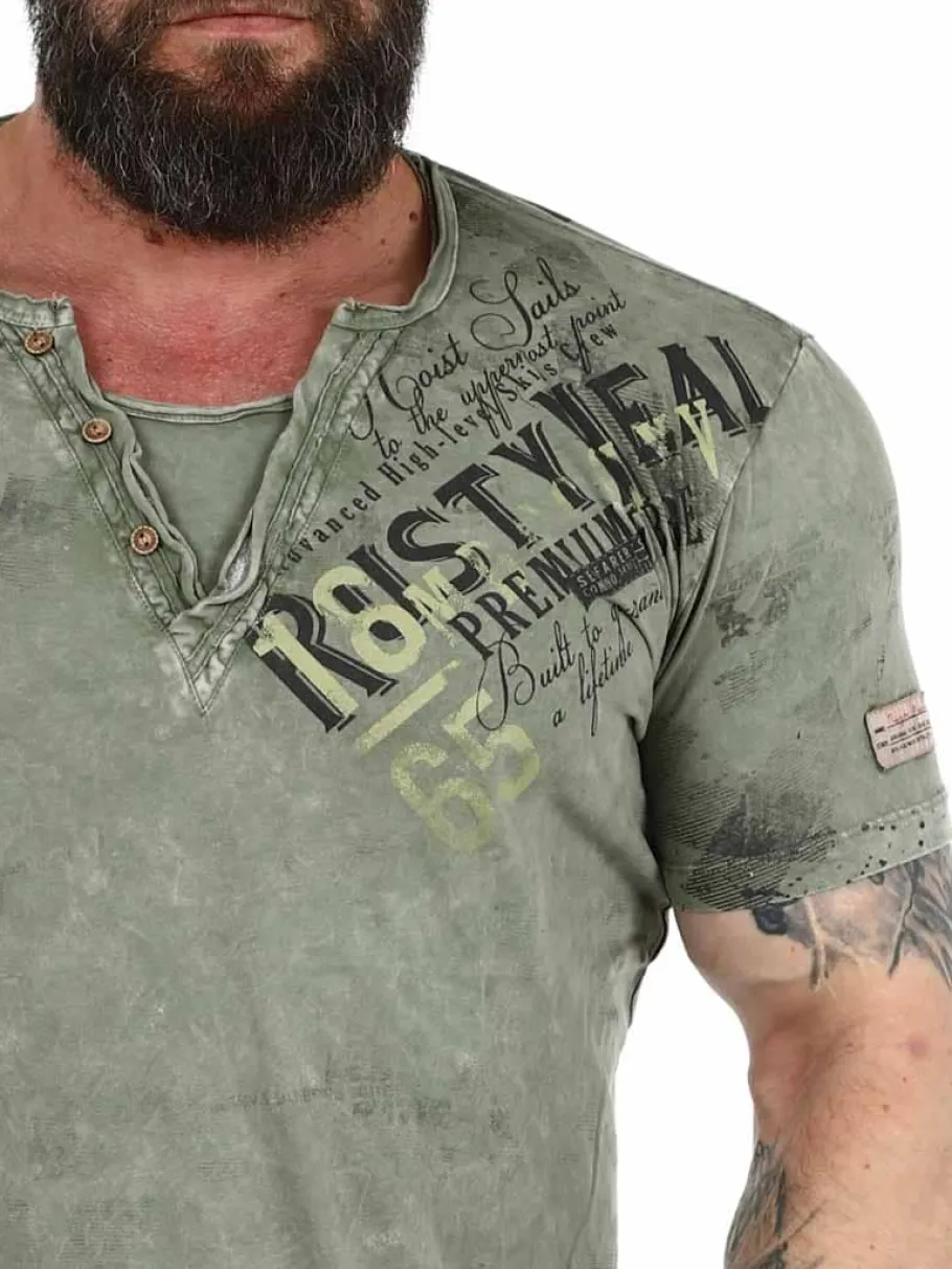 hoist_sails_tshirt__grn_3.webp Hoist Sails T-shirt - Grøn^Rusty Neal New
