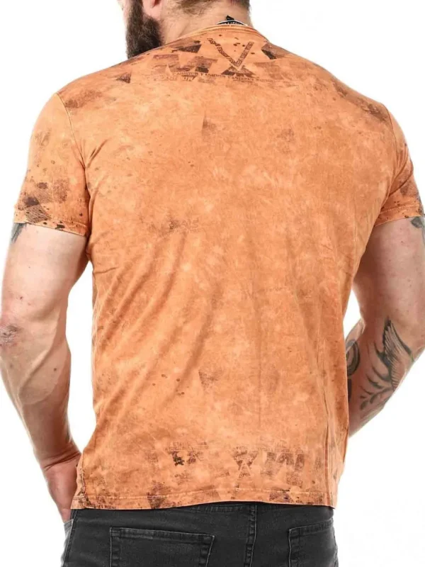 Hoist Sails T-shirt - Orange^Rusty Neal Fashion