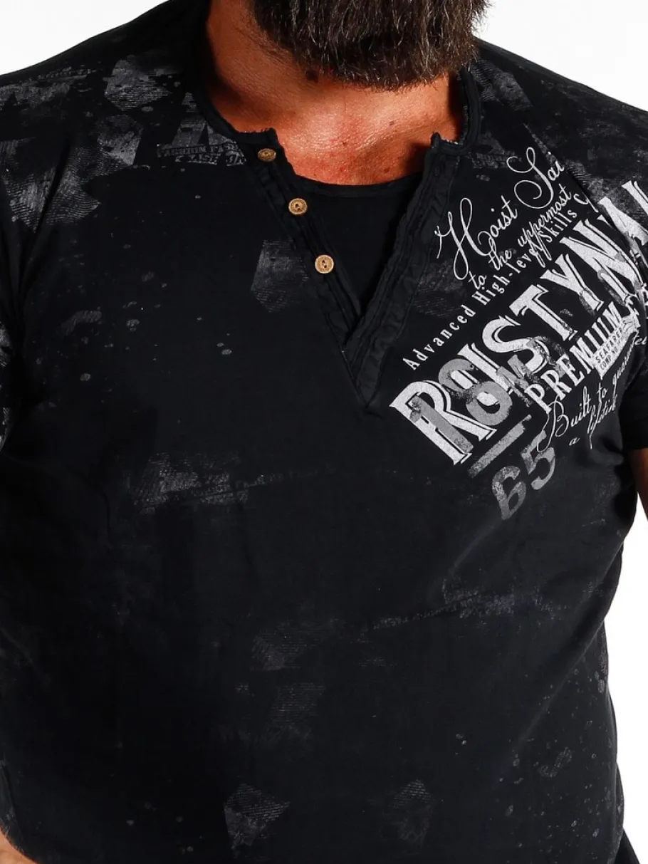 hoist_sails_tshirt__sort_8.webp Hoist Sails T-shirt - Sort^Rusty Neal Sale