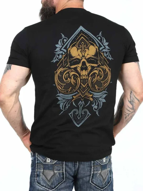 Ace Of Skull T-shirt - Sort^Hyraw Best