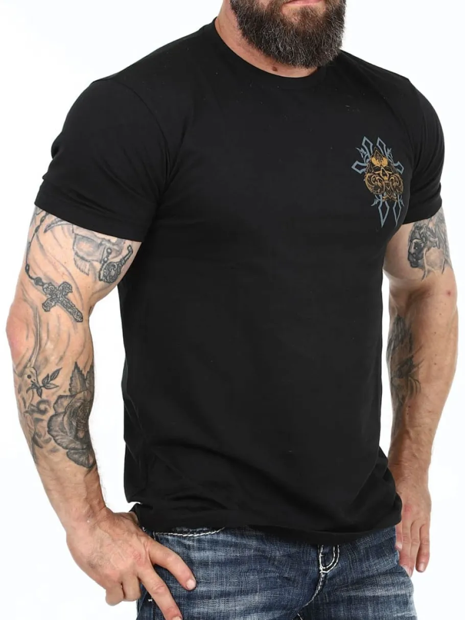 hyraw_ace_of_skull_tshirt_3.webp Ace Of Skull T-shirt - Sort^Hyraw Best
