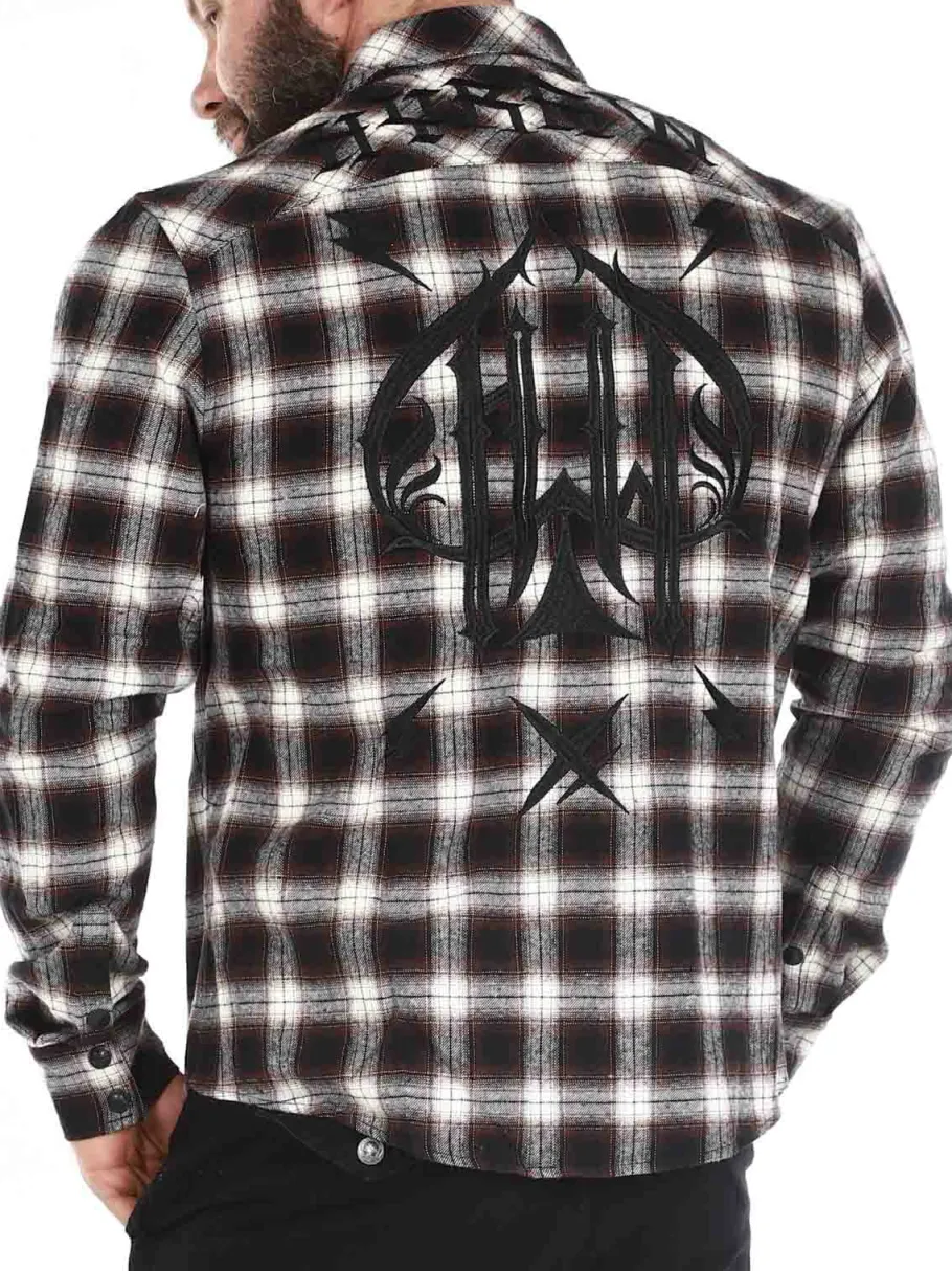 hyraw_ace_skjorte__brun_0.webp Hyraw Ace Skjorte - Brun^Rockdenim Clearance