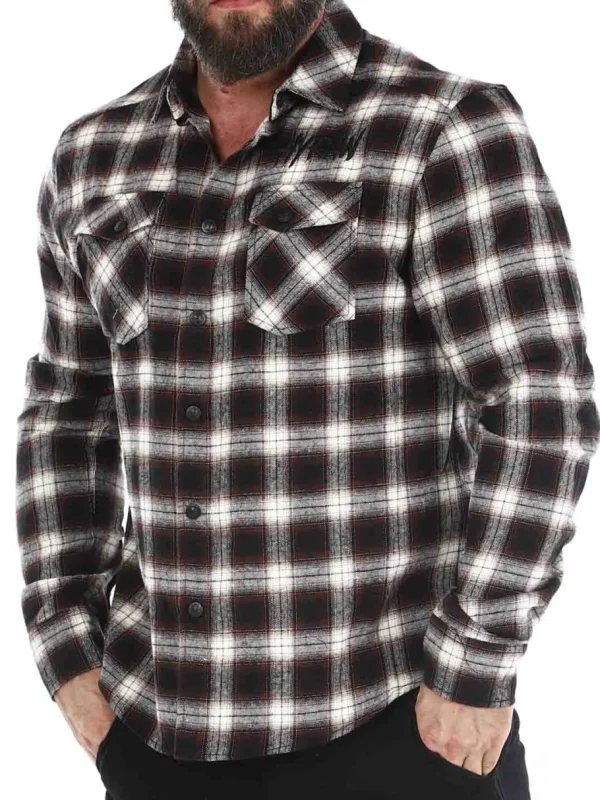Hyraw Ace Skjorte - Brun^Rockdenim Clearance