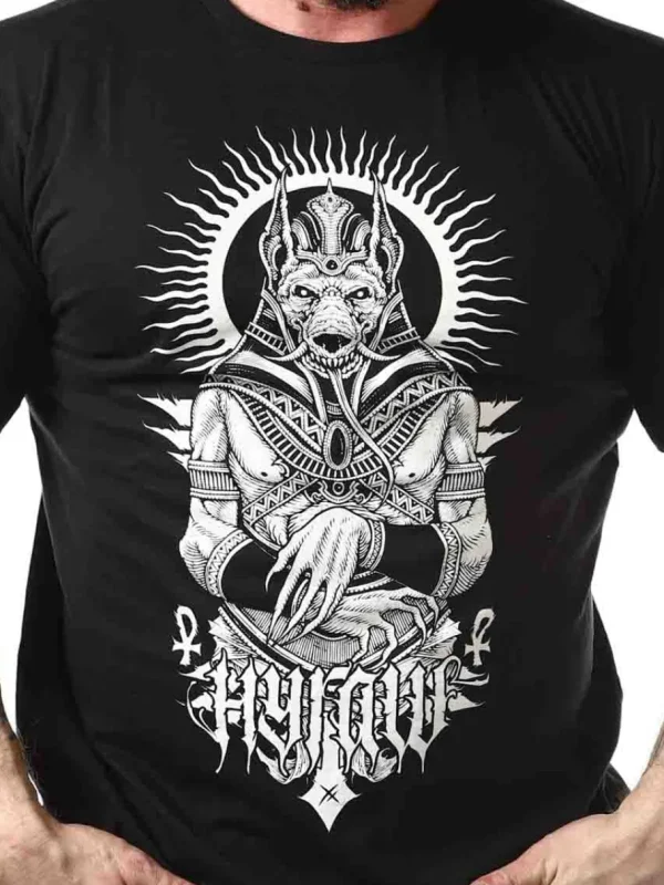 Anubis T-shirt - Sort^Hyraw Sale