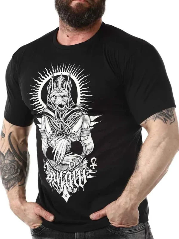 Anubis T-shirt - Sort^Hyraw Sale