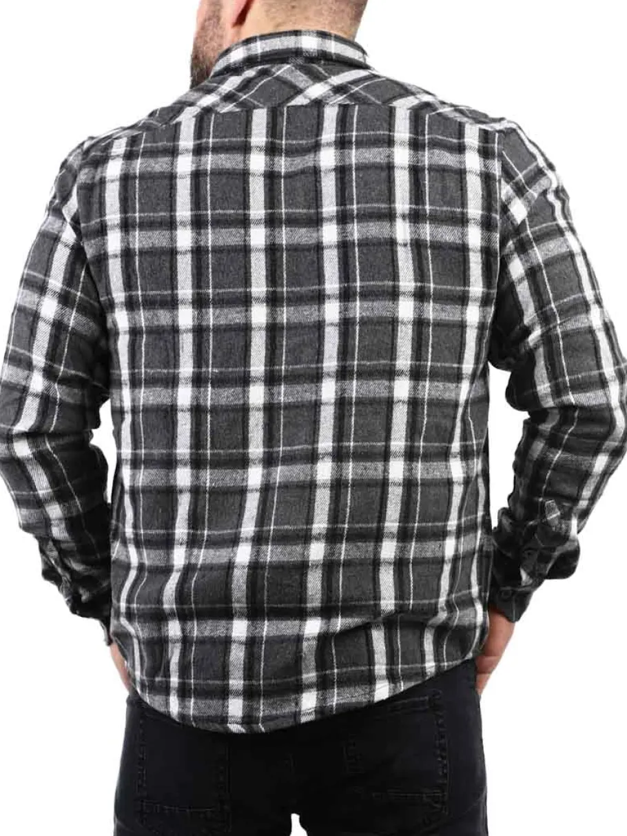 hyraw_asfalt_skjorte__gr_4.webp Asfalt Skjorte - Grå^Hyraw Best
