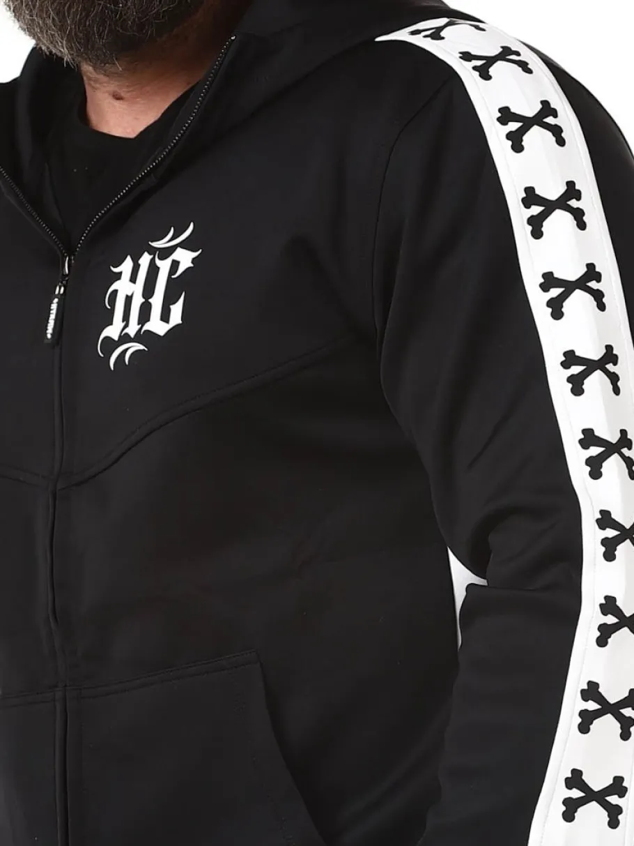 hyraw_blazon_hoodie__sort_4.webp Blazon Hoodie - Sort^Hyraw Best