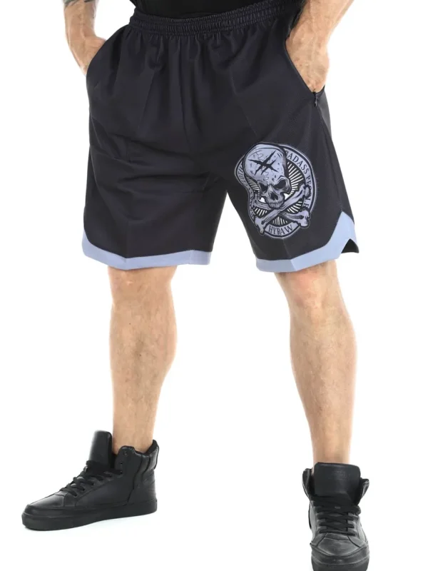 Hyraw Blazon Sport Shorts - Sort^Rockdenim Fashion
