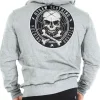 Hyraw Blazon Zip Hoodie - Grå^Rockdenim Discount