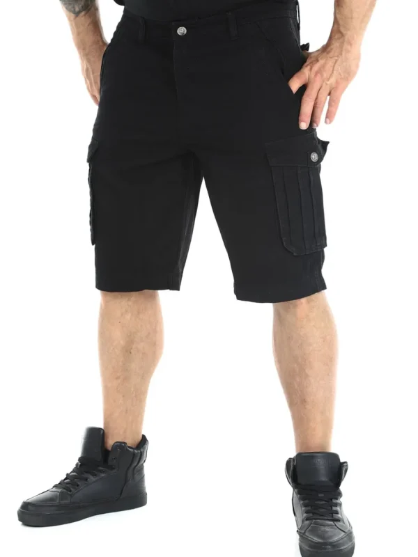 Hyraw Cargo Worker Shorts - Sort^Rockdenim Clearance