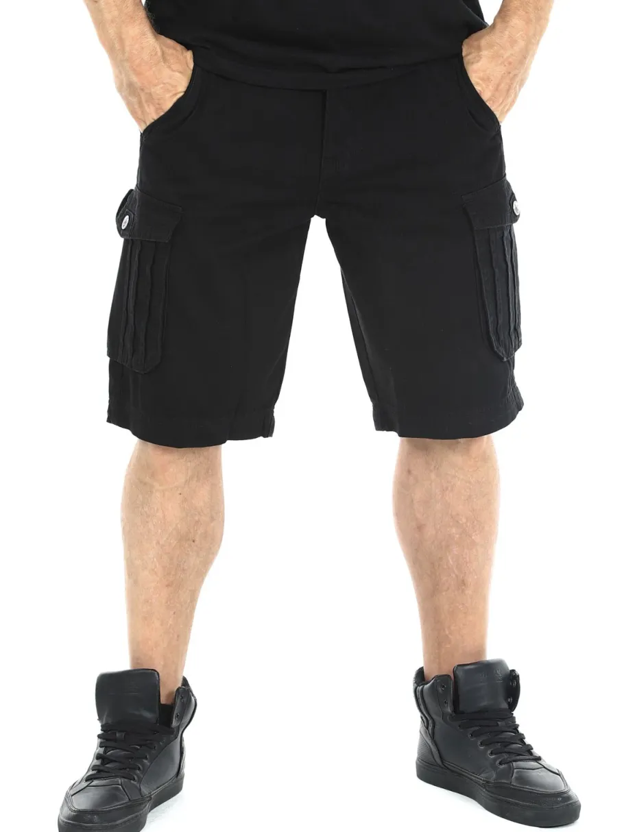 hyraw_cargo_worker_shorts_7.webp Hyraw Cargo Worker Shorts - Sort^Rockdenim Clearance