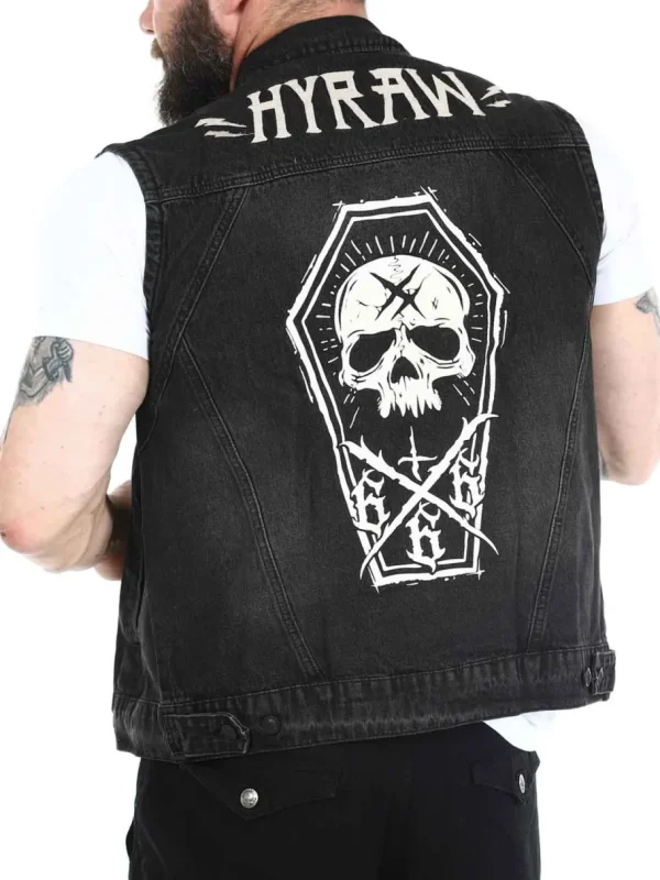 Hyraw Coffin Vest - Sort^Rockdenim New