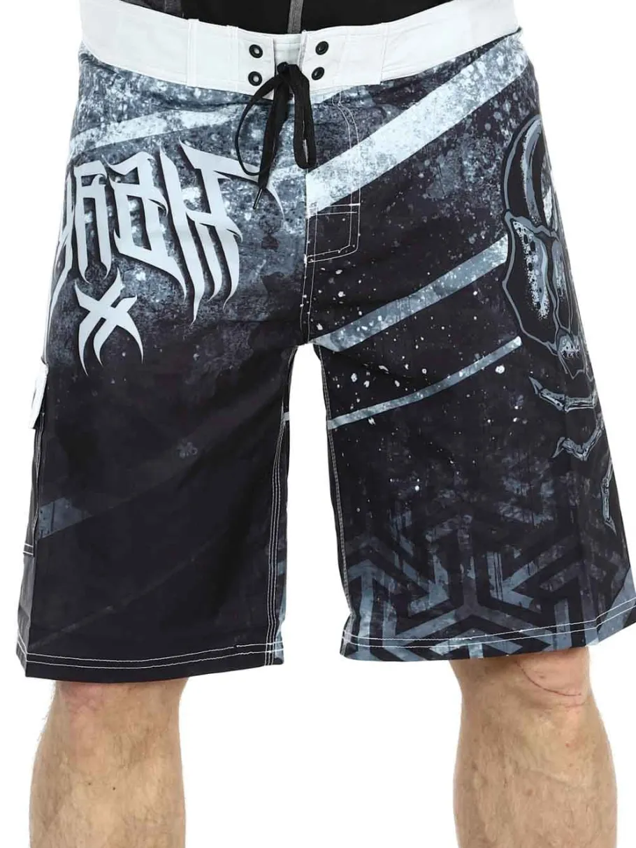 hyraw_crab_badeshorts__gr_2.webp Hyraw Crab Badeshorts - Grå^Rockdenim Hot