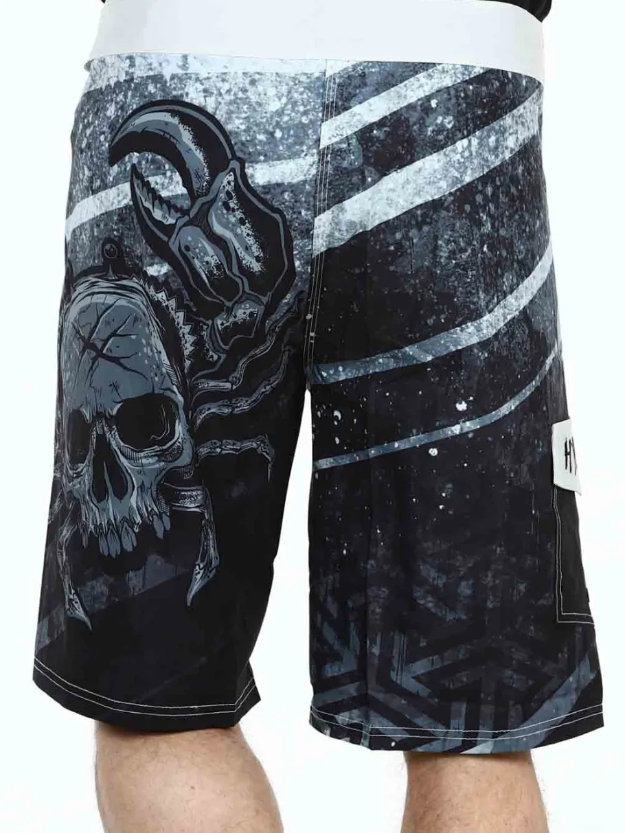 hyraw_crab_badeshorts__gr_3.webp Hyraw Crab Badeshorts - Grå^Rockdenim Hot