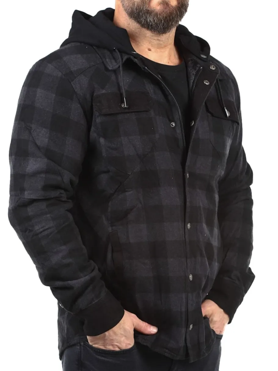 hyraw_dark_days_jakke__so_3.webp Dark Days Jakke - Sort^Hyraw Outlet