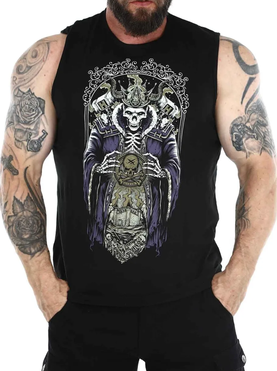 hyraw_empire_tanktop__sor_0.webp Hyraw Empire Tanktop - Sort^Rockdenim Hot