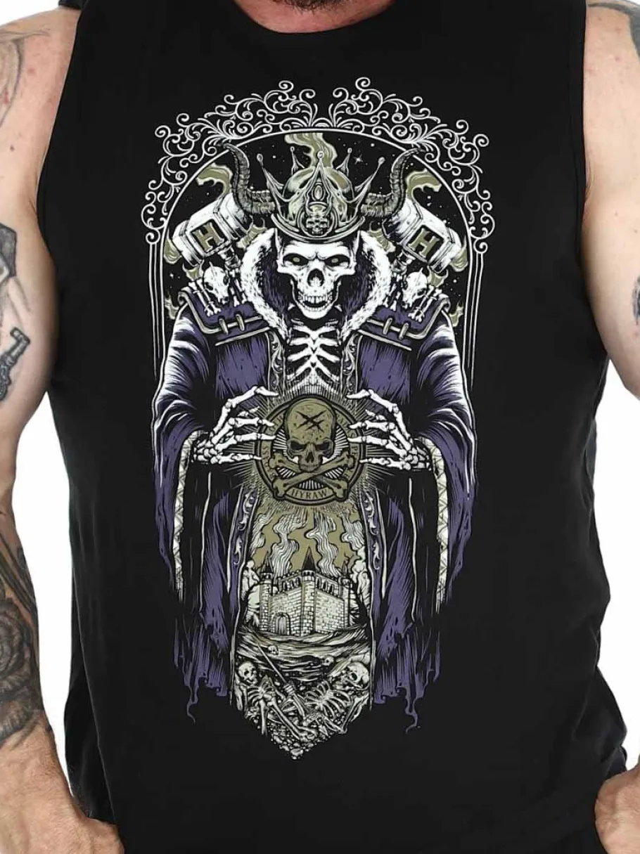 hyraw_empire_tanktop__sor_2.webp Hyraw Empire Tanktop - Sort^Rockdenim Hot