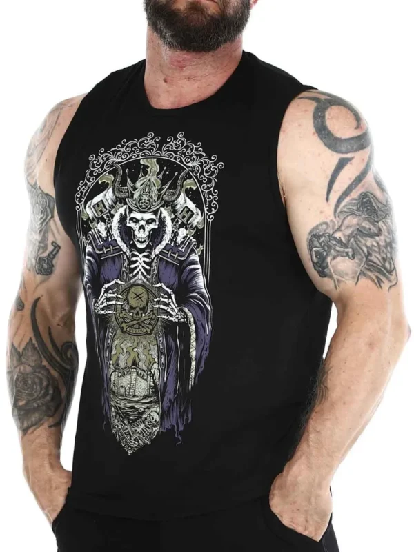 Hyraw Empire Tanktop - Sort^Rockdenim Hot