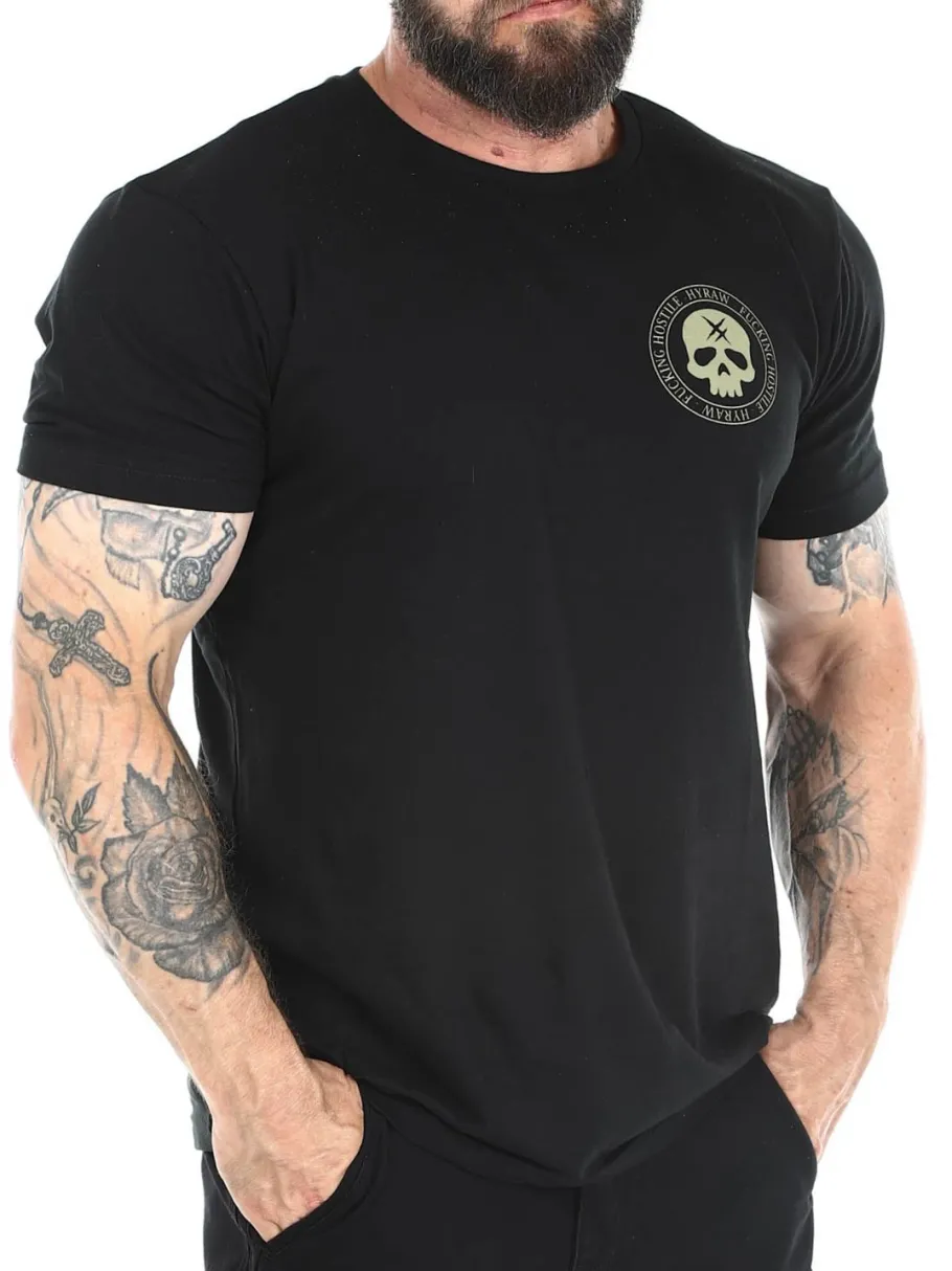 hyraw_empire_tshirt__sort_3.webp Hyraw Empire T-Shirt - Sort^Rockdenim Outlet