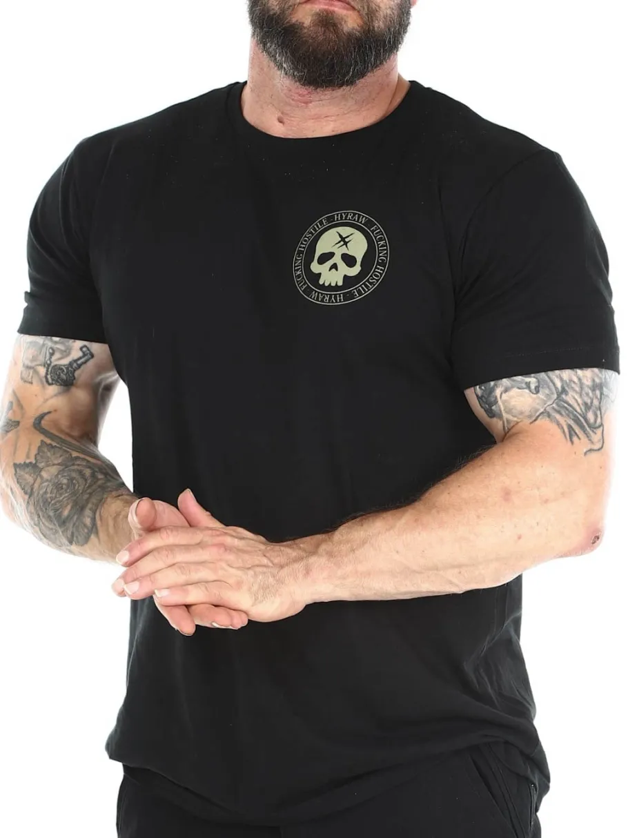hyraw_empire_tshirt__sort_4.webp Hyraw Empire T-Shirt - Sort^Rockdenim Outlet