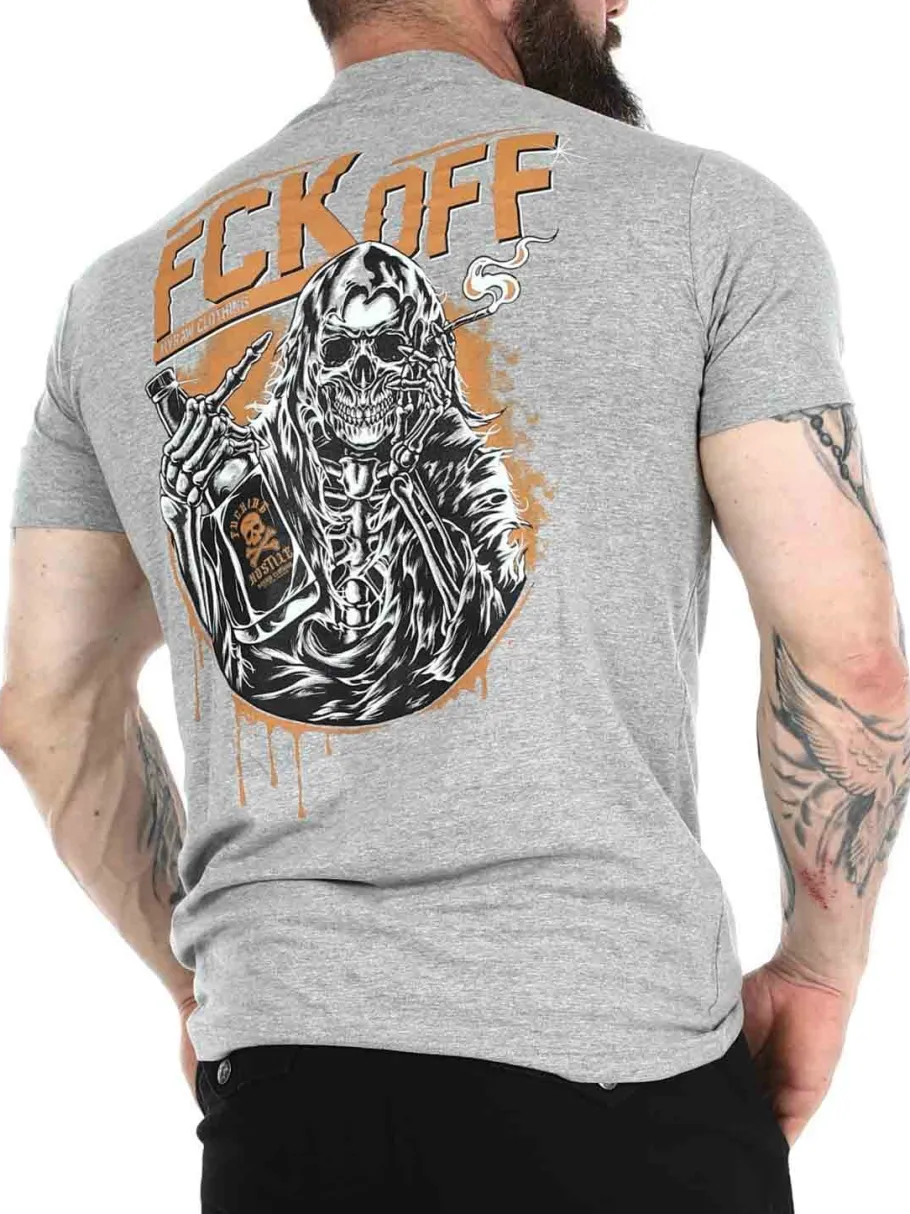 hyraw_fck_off_tshirt__gr_0.webp Hyraw Fck Off T-Shirt - Grå^Rockdenim Online