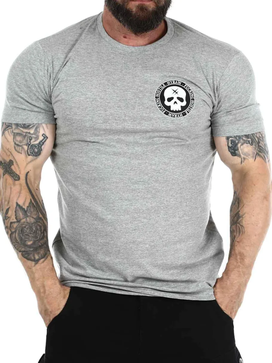 hyraw_fck_off_tshirt__gr_1.webp Hyraw Fck Off T-Shirt - Grå^Rockdenim Online