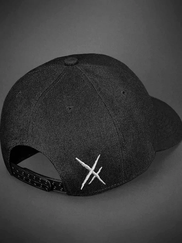 Graphic Skull Trucker Kasket - Sort/Hvid^Hyraw Fashion