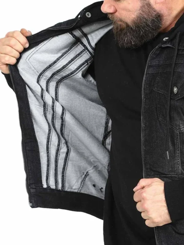 In Da Street Jeansjakke - Sort^Hyraw Clearance