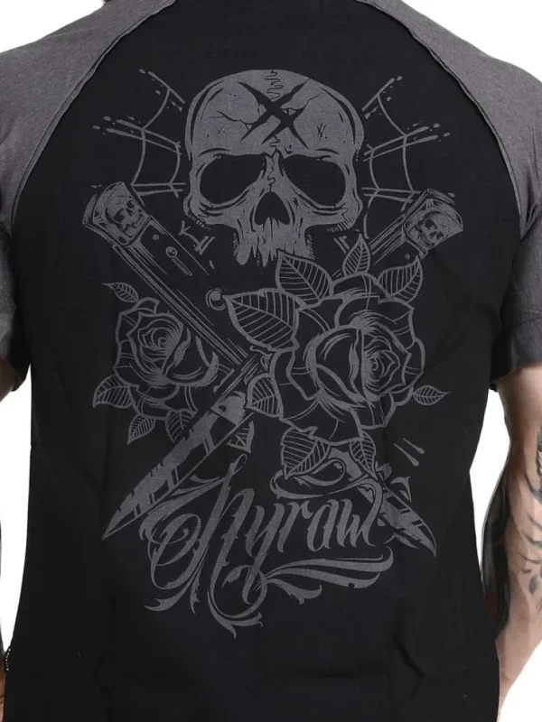 Knife Skjorte - Sort/Grå^Hyraw New