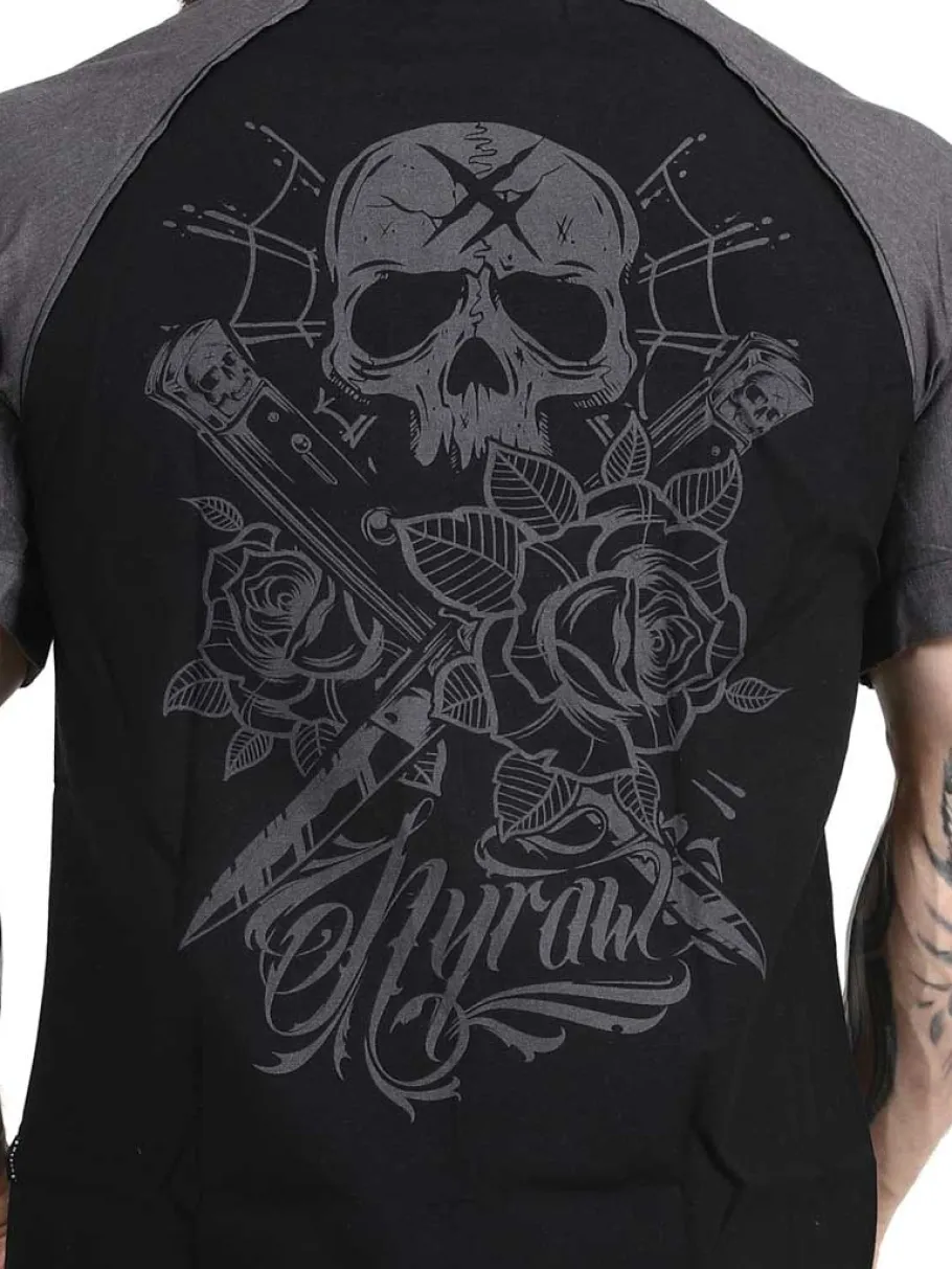 hyraw_knife_skjorte__sort_2.webp Knife Skjorte - Sort/Grå^Hyraw New