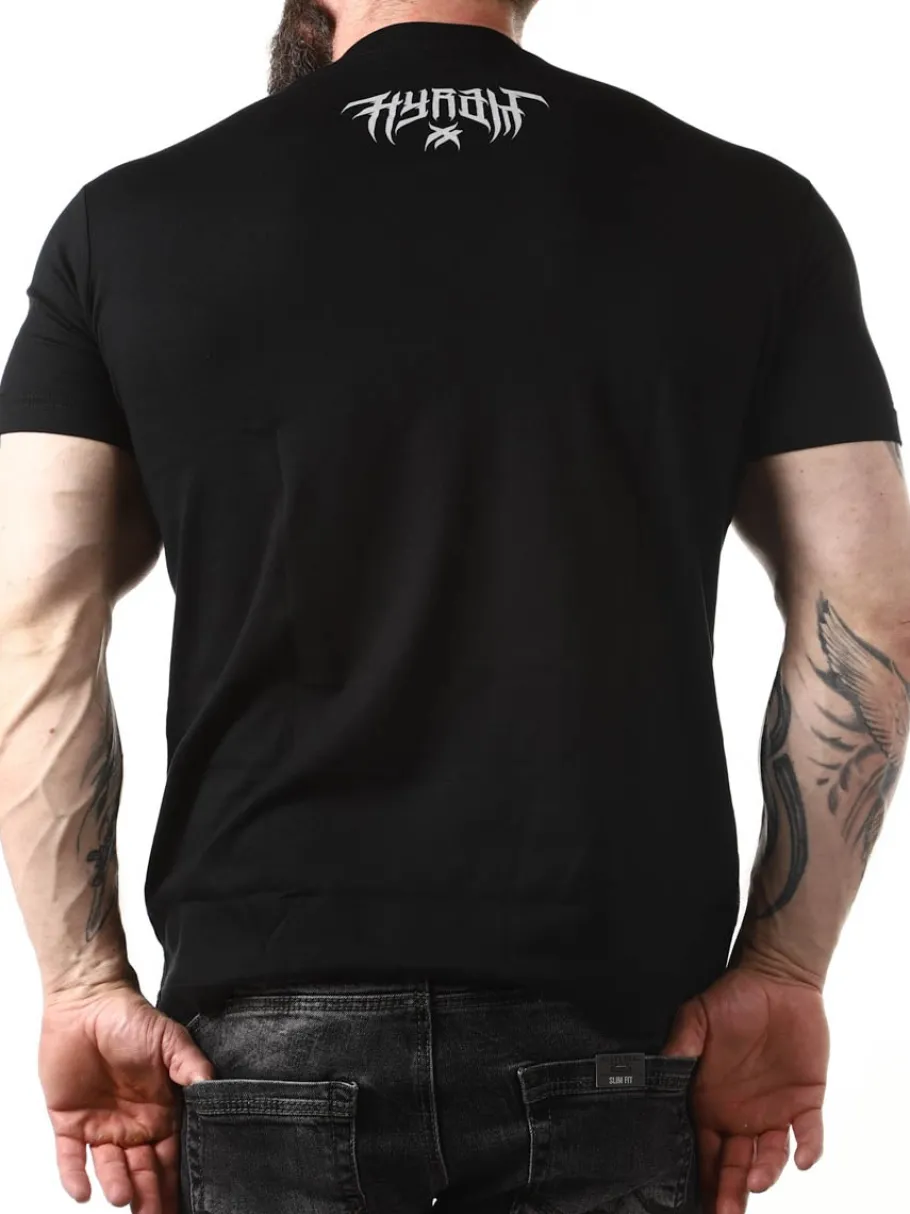 hyraw_ride_the_snake_tshi_2.webp Ride The Snake T-shirt - Sort^Hyraw New