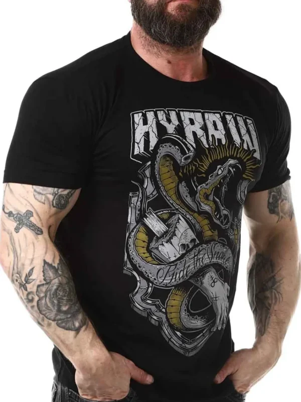 Ride The Snake T-shirt - Sort^Hyraw New