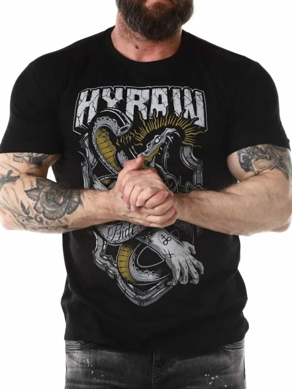 Ride The Snake T-shirt - Sort^Hyraw New