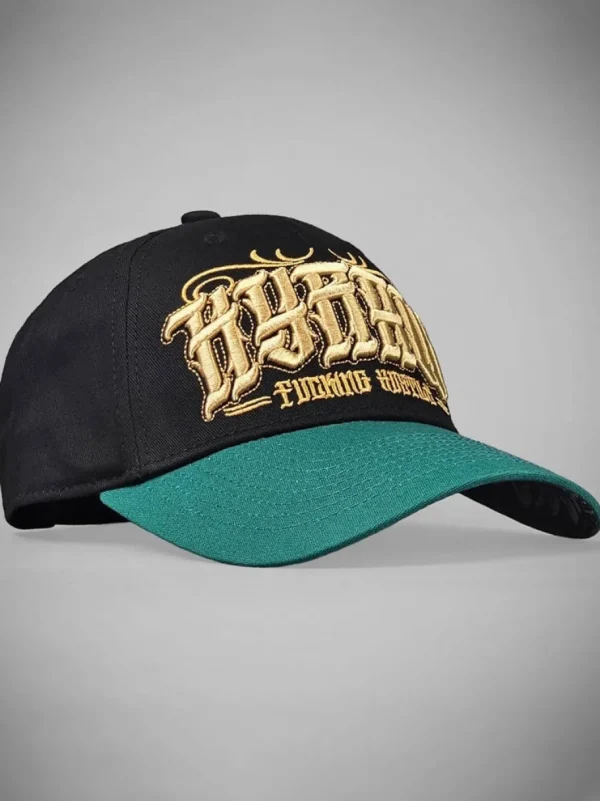 Sacred Heart Trucker Kasket - Sort/Grøn^Hyraw Discount